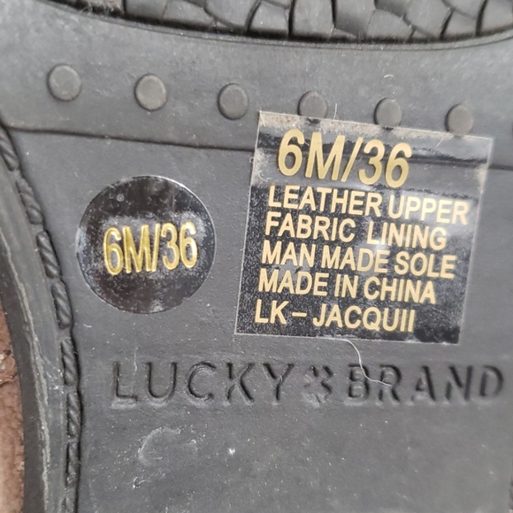 Lucky Brand Jacquii Booties 6M - Picture 7 of 7